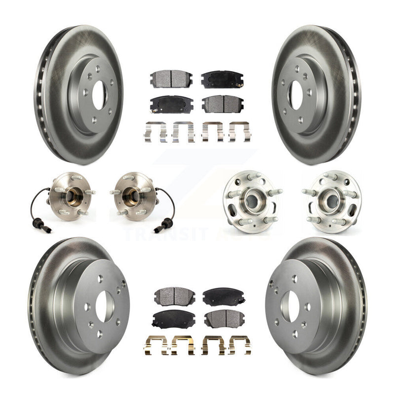 Transit Auto KBB-112776 Wheel Bearing and Hub Assembly for 2010-2017 GMC Terrain, Chevrolet Equinox - Front and Rear product image