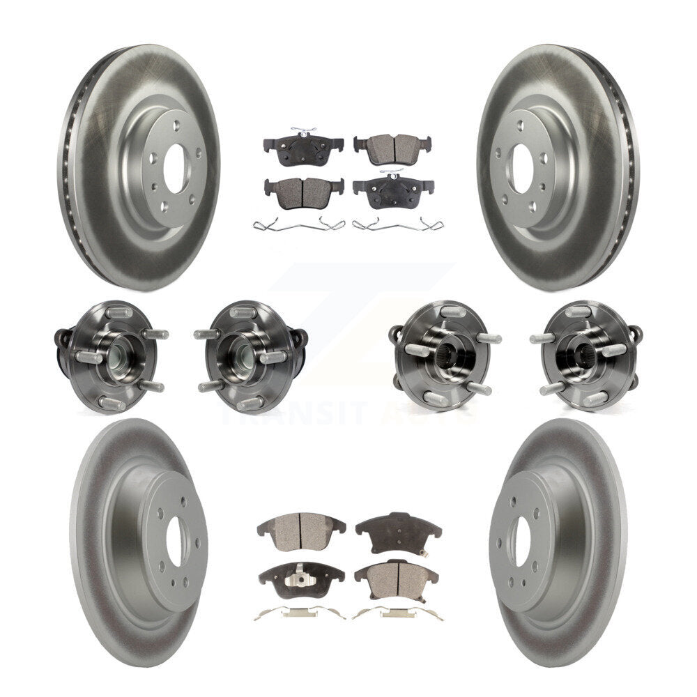 Transit Auto KBB-112785 Wheel Bearing and Hub Assembly for 2013-2018 Ford Fusion, Lincoln MKZ - Front and Rear product image