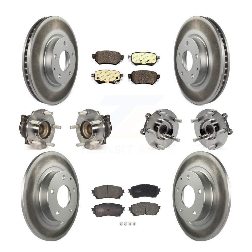 Transit Auto KBB-112798 Wheel Bearing and Hub Assembly for 2016-2018 Mazda 6 - Front and Rear product image