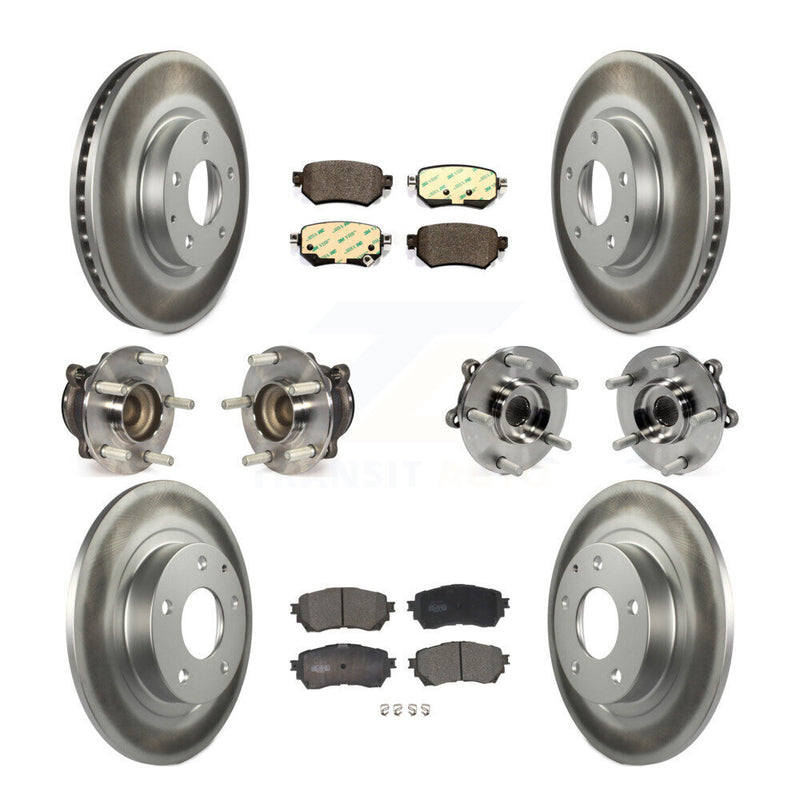 Transit Auto KBB-112798 Wheel Bearing and Hub Assembly for 2016-2018 Mazda 6 - Front and Rear product image