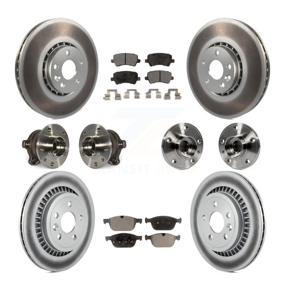 Transit Auto KBB-112800 Wheel Bearing and Hub Assembly for 2010-2015 Volvo XC60 - Front and Rear product image