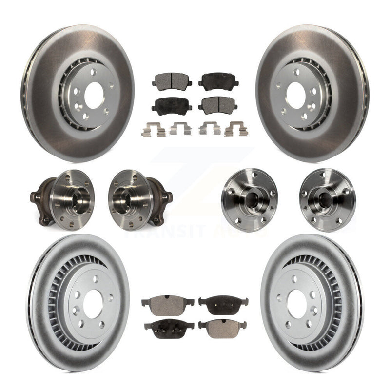 Transit Auto KBB-112800 Wheel Bearing and Hub Assembly for 2010-2015 Volvo XC60 - Front and Rear product image