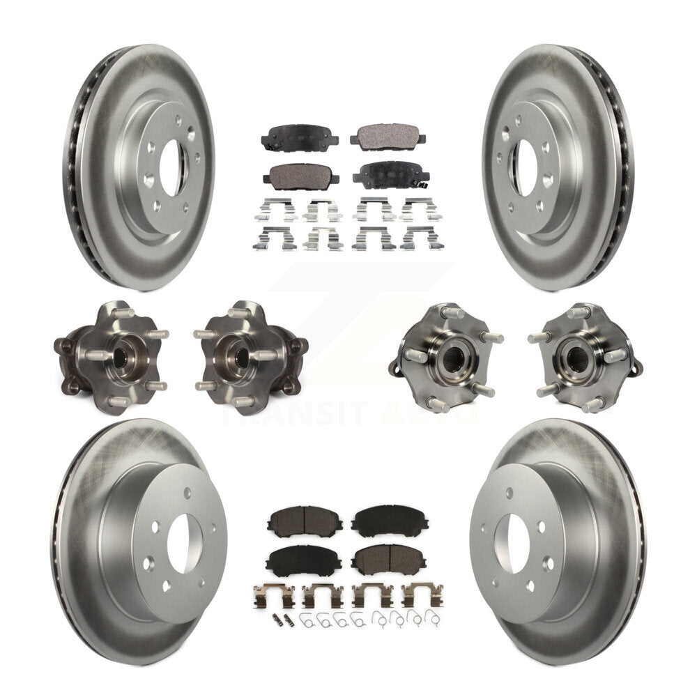Transit Auto KBB-112808 Wheel Bearing and Hub Assembly for 2017-2022 Nissan Rogue Sport, Nissan Qashqai - Front and Rear product image