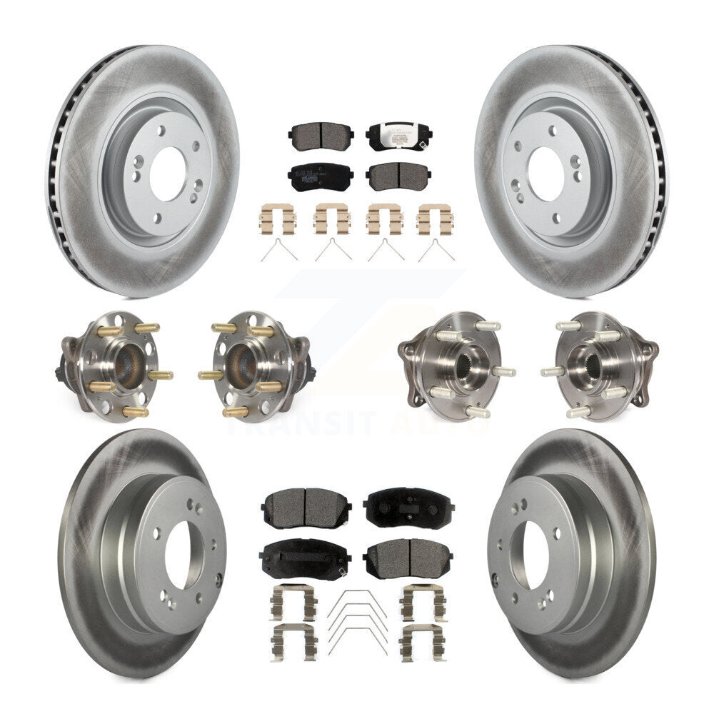 Transit Auto KBB-112822 Wheel Bearing and Hub Assembly for 2016-2019 Kia Optima - Front and Rear product image