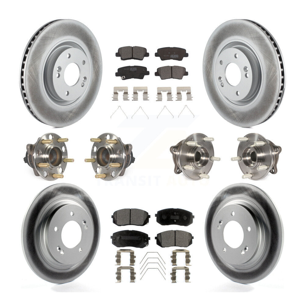 Transit Auto KBB-112824 Wheel Bearing and Hub Assembly for 2016-2019 Kia Optima - Front and Rear product image