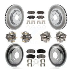 Transit Auto KBB-112824 Wheel Bearing and Hub Assembly for 2016-2019 Kia Optima - Front and Rear product image