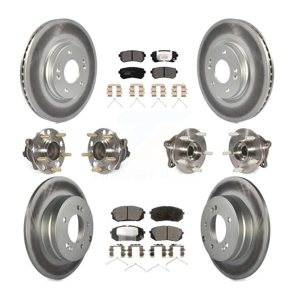 Transit Auto KBB-112827 Wheel Bearing and Hub Assembly for 2016-2019 Kia Optima - Front and Rear product image