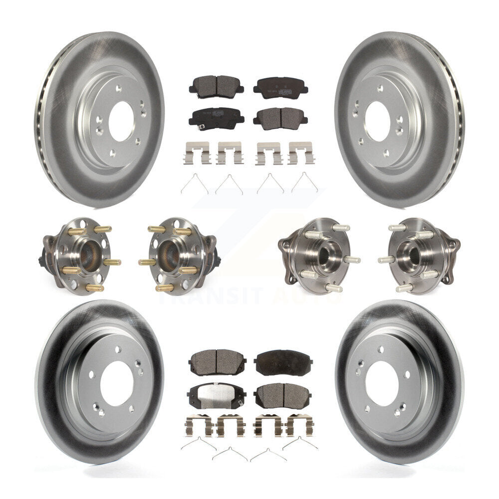 Transit Auto KBB-112828 Wheel Bearing and Hub Assembly for 2017-2019 Kia Optima - Front and Rear product image