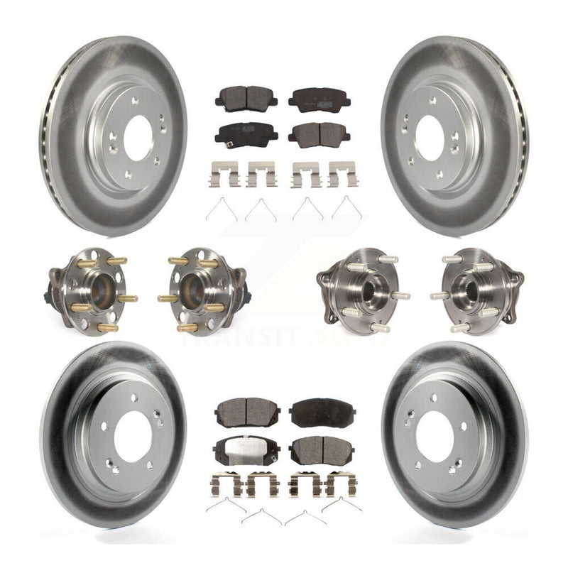 Transit Auto KBB-112828 Wheel Bearing and Hub Assembly for 2017-2019 Kia Optima - Front and Rear product image