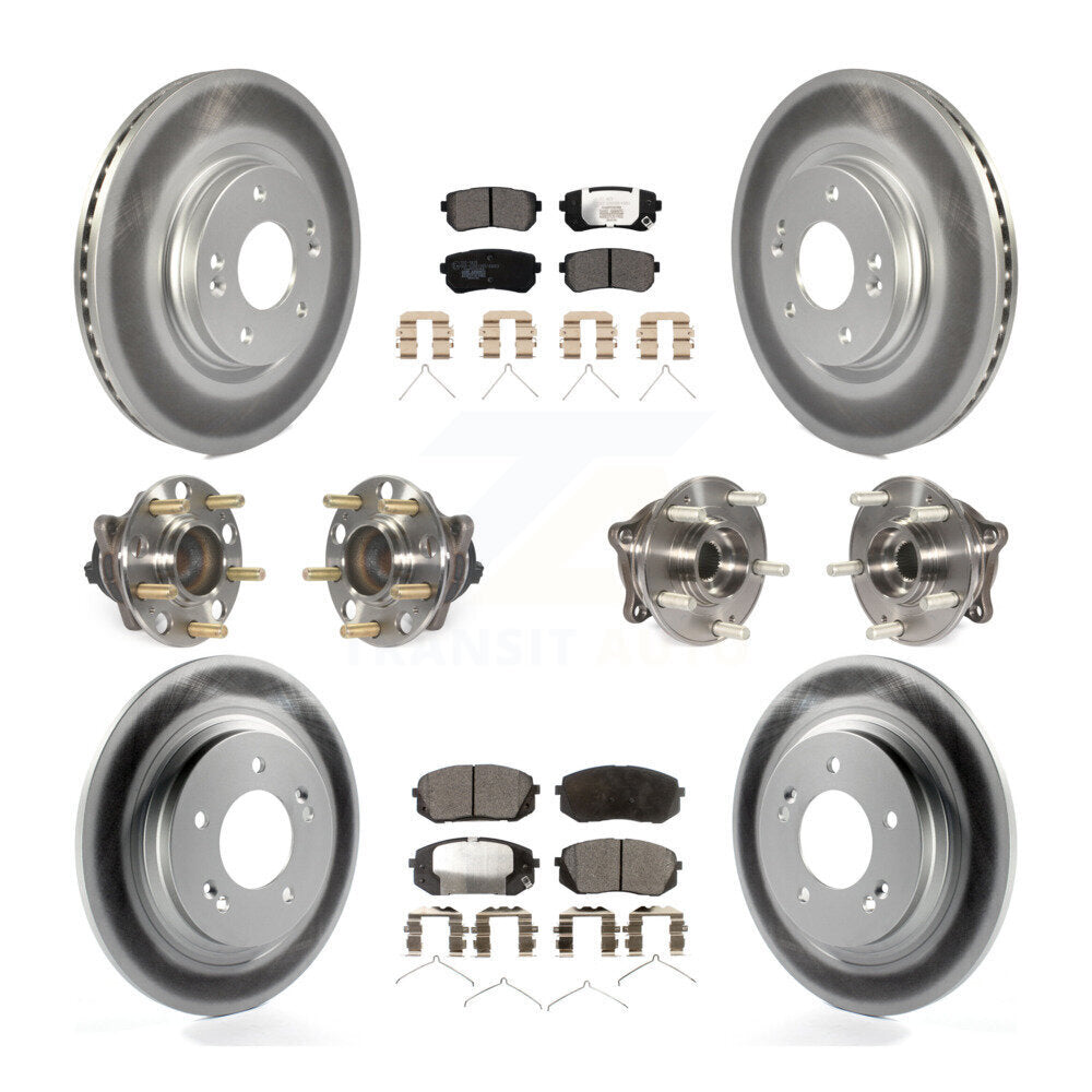 Transit Auto KBB-112829 Wheel Bearing and Hub Assembly for 2016 Kia Optima - Front and Rear product image