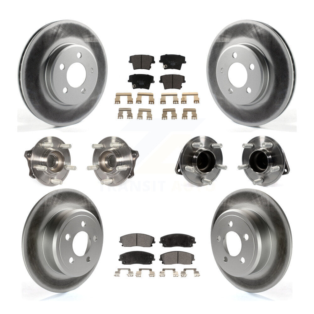 Transit Auto KBB-112833 Wheel Bearing and Hub Assembly for 2015-2023 Dodge Charger, Dodge Challenger, Chrysler 300 - Front and Rear product image