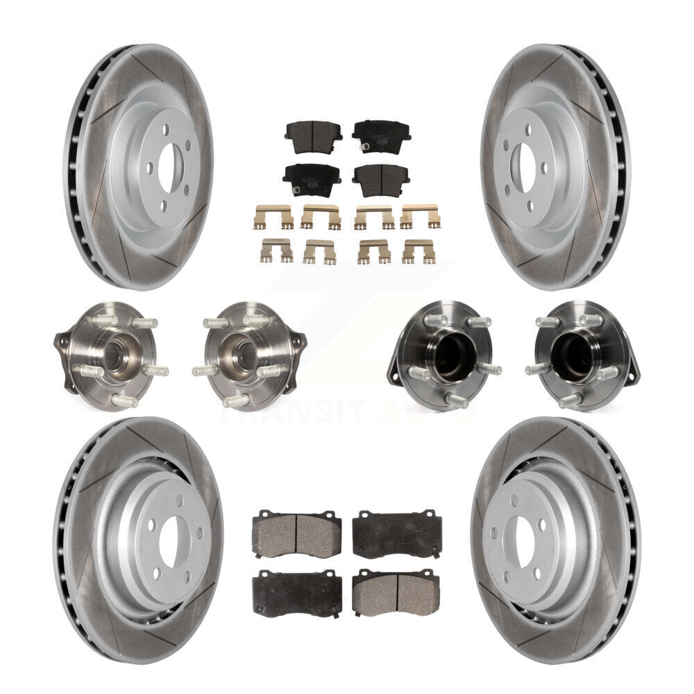 Transit Auto KBB-112845 Wheel Bearing and Hub Assembly for 2015 Dodge Charger - Front and Rear product image