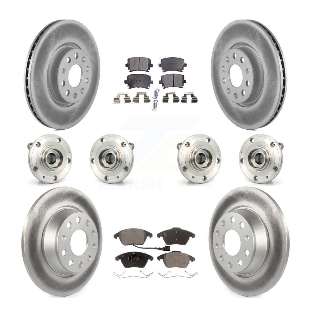 Transit Auto KBB-112865 Wheel Bearing and Hub Assembly for 2008-2017 Volkswagen CC, Volkswagen Passat, Audi A3 Quattro - Front and Rear product image