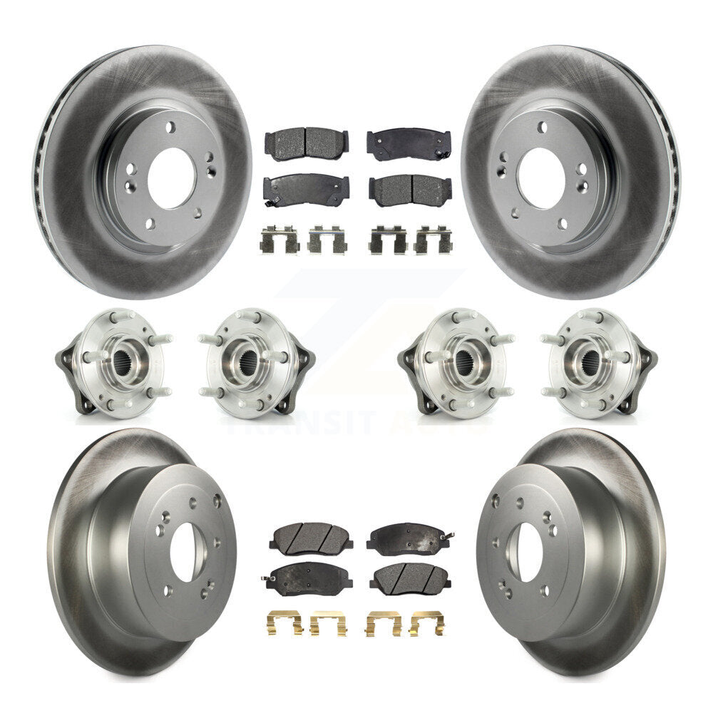 Transit Auto KBB-112868 Wheel Bearing and Hub Assembly for 2007-2009 Hyundai Santa Fe - Front and Rear product image