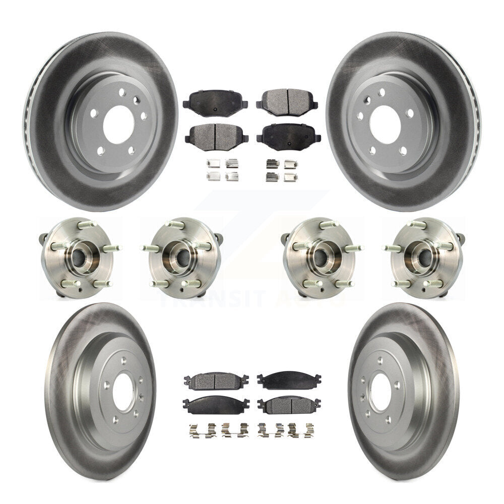 Transit Auto KBB-112878 Wheel Bearing and Hub Assembly for 2009-2010 Lincoln MKS - Front and Rear product image
