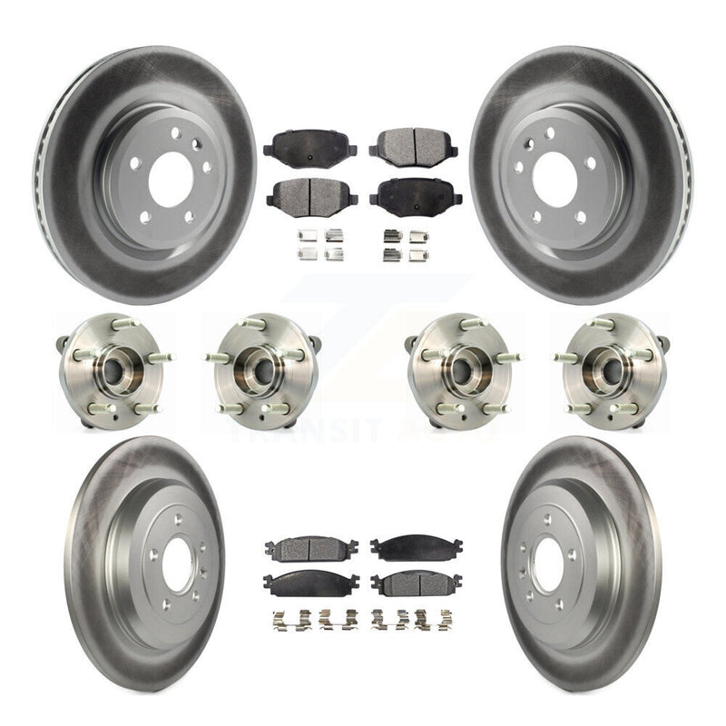 Transit Auto KBB-112878 Wheel Bearing and Hub Assembly for 2009-2010 Lincoln MKS - Front and Rear product image