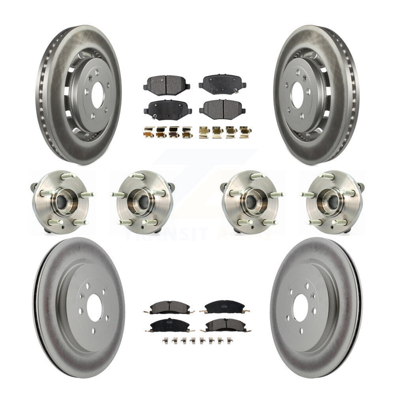 Transit Auto KBB-112881 Wheel Bearing and Hub Assembly for 2012-2019 Ford Taurus, Ford Flex, Lincoln MKS - Front and Rear product image