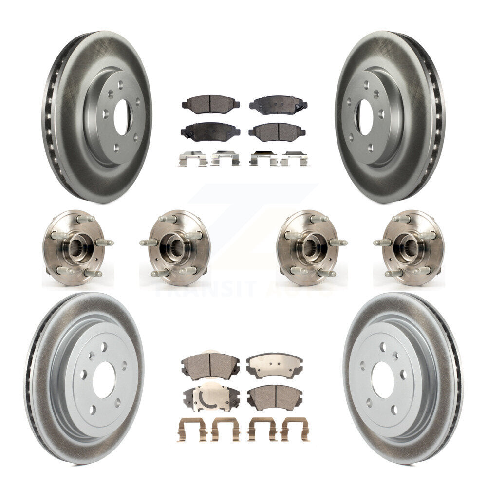 Transit Auto KBB-112888 Wheel Bearing and Hub Assembly for 2010-2015 Chevrolet Camaro - Front and Rear product image