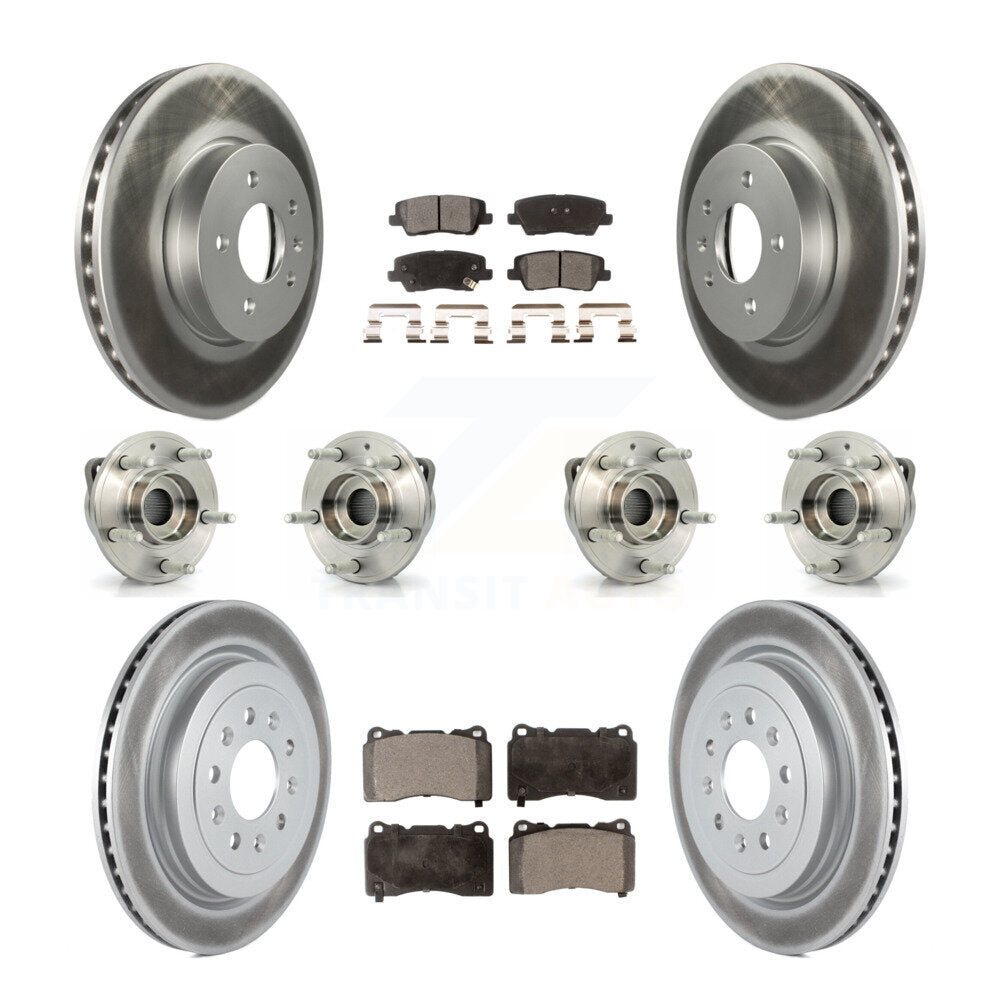 Transit Auto KBB-112897 Wheel Bearing and Hub Assembly for 2013-2015 Cadillac ATS - Front and Rear product image