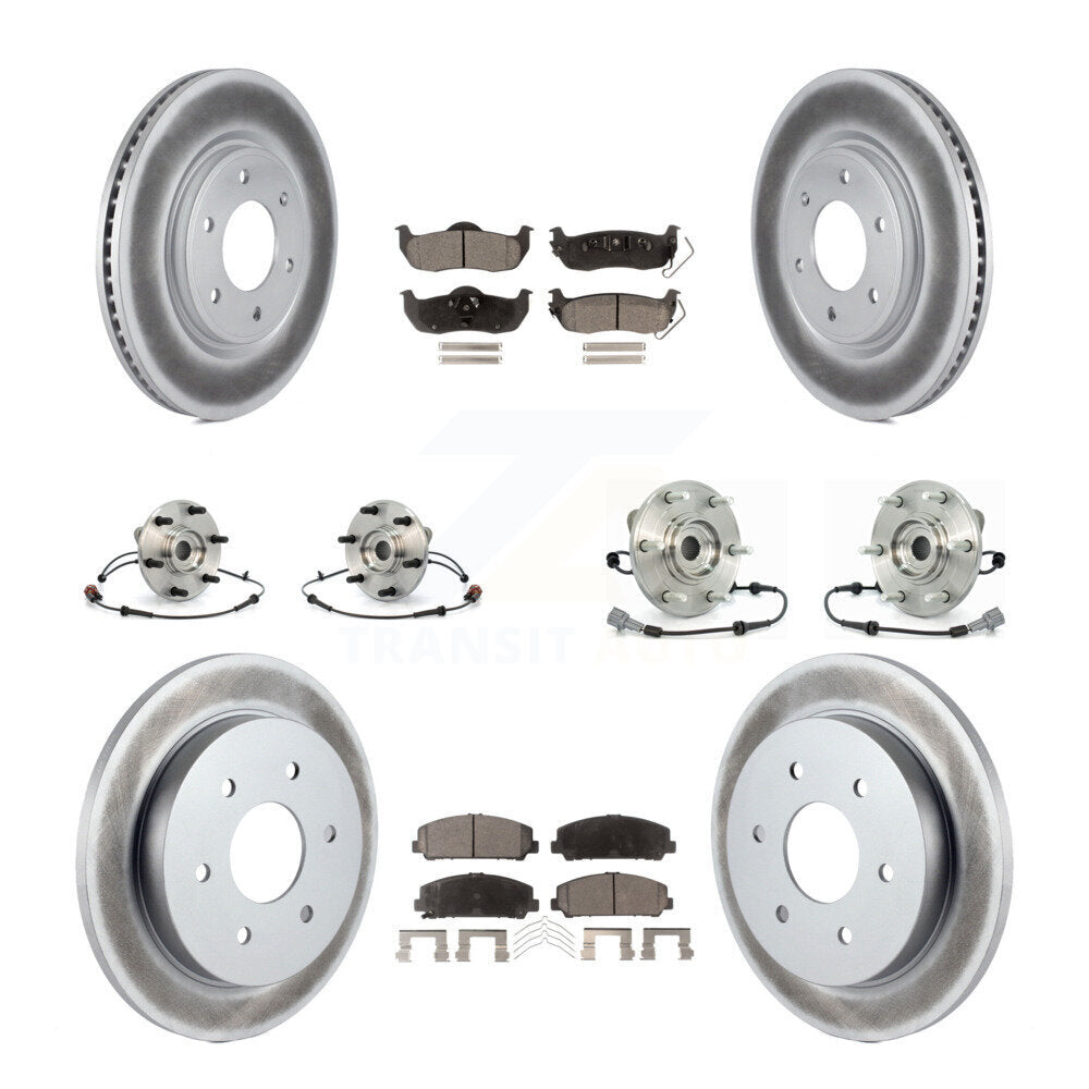 Transit Auto KBB-112905 Wheel Bearing and Hub Assembly for 2008-2012 Nissan Armada, INFINITI QX56 - Front and Rear product image
