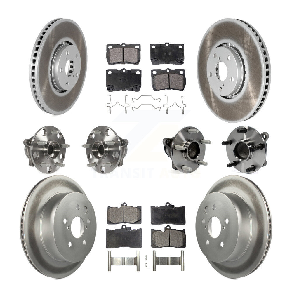 Transit Auto KBB-112917 Wheel Bearing and Hub Assembly for 2006-2013 Lexus IS350, Lexus GS350, Lexus GS450h & more - Front and Rear product image