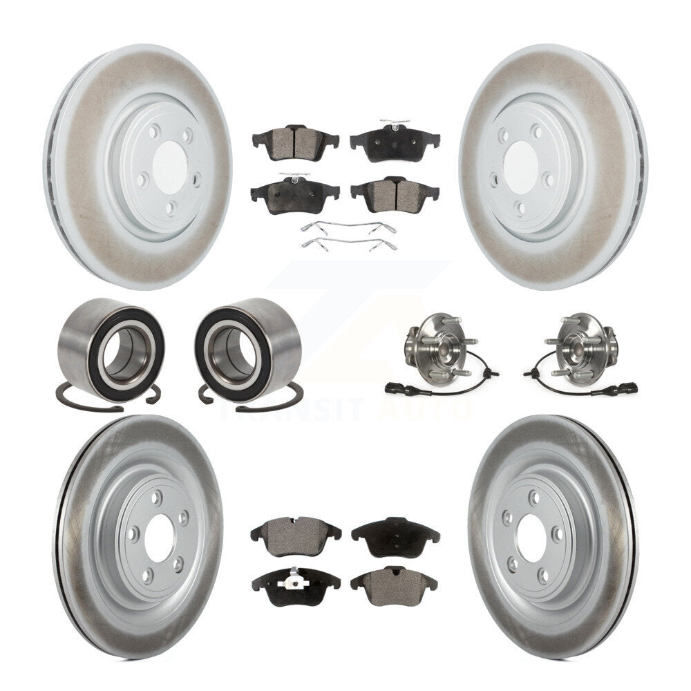 Transit Auto KBB-112933 Wheel Bearing and Hub Assembly for 2009-2013 Jaguar XF - Front and Rear product image