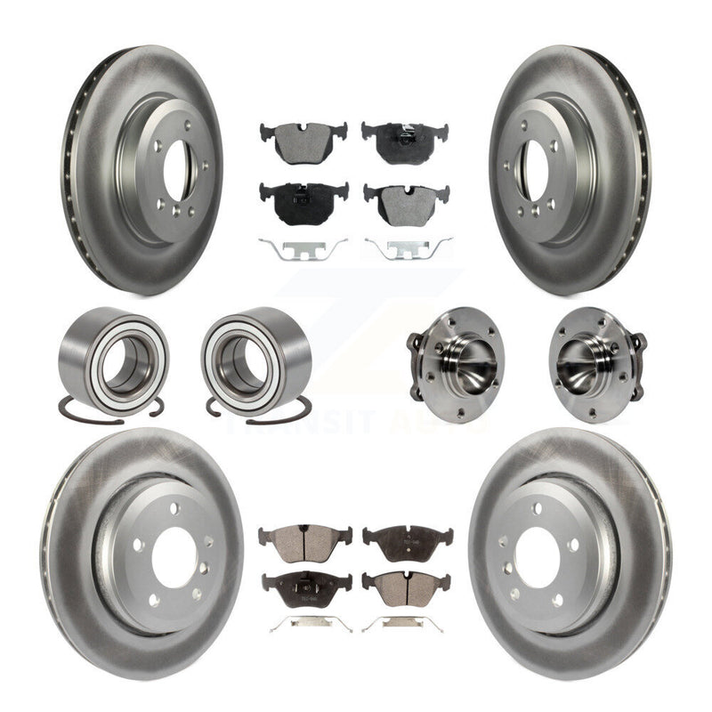 Transit Auto KBB-112936 Wheel Bearing and Hub Assembly for 2006 BMW 330Ci - Front and Rear product image