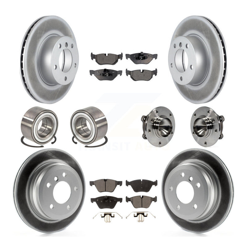 Transit Auto KBB-112945 Wheel Bearing and Hub Assembly for 2007 BMW 328i - Front and Rear product image