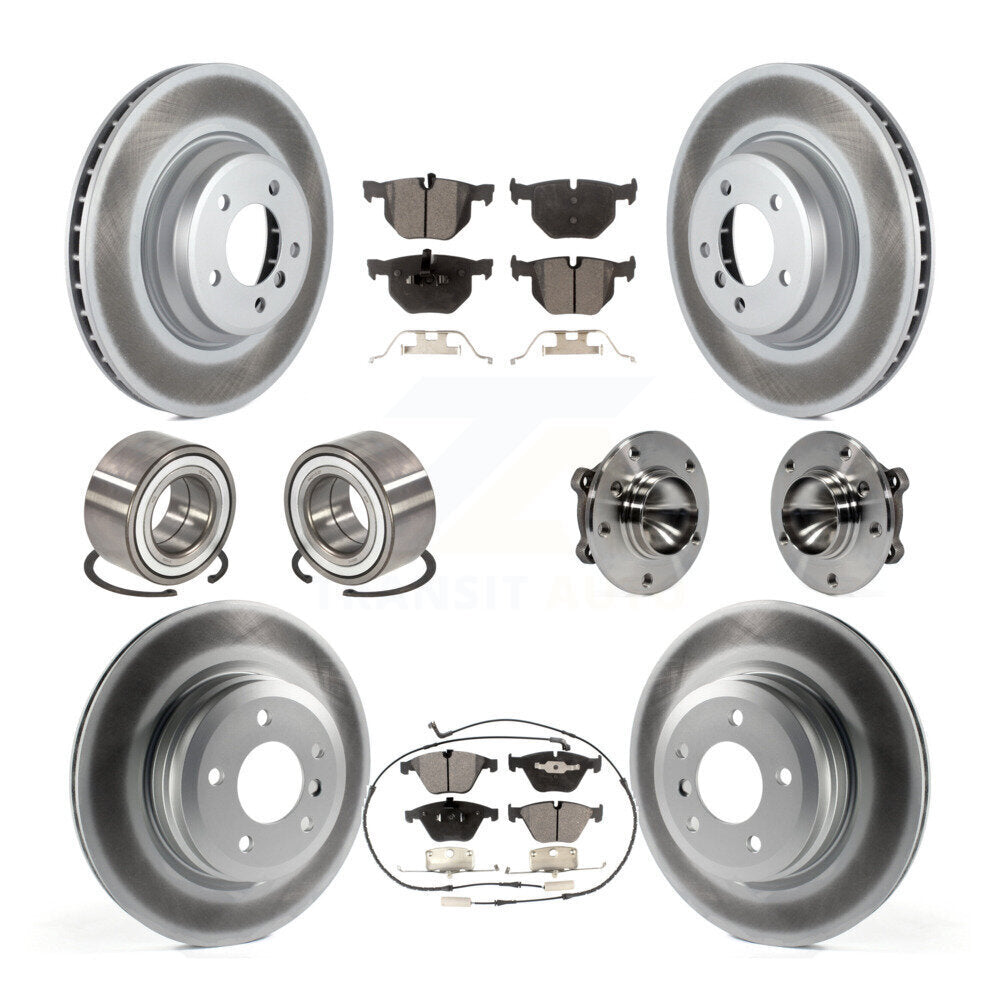 Transit Auto KBB-112946 Wheel Bearing and Hub Assembly for 2007-2013 BMW 335i, BMW 335is, BMW 335d - Front and Rear product image