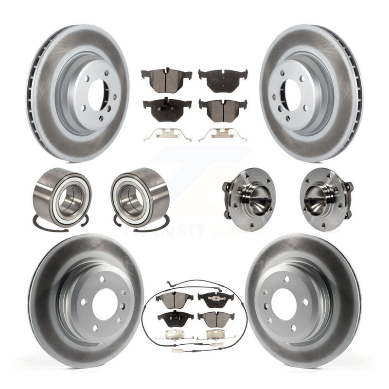 Transit Auto KBB-112946 Wheel Bearing and Hub Assembly for 2007-2013 BMW 335i, BMW 335is, BMW 335d - Front and Rear product image