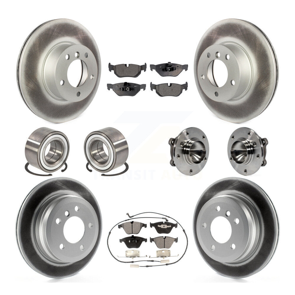 Transit Auto KBB-112949 Wheel Bearing and Hub Assembly for 2008-2012 BMW 328i - Front and Rear product image
