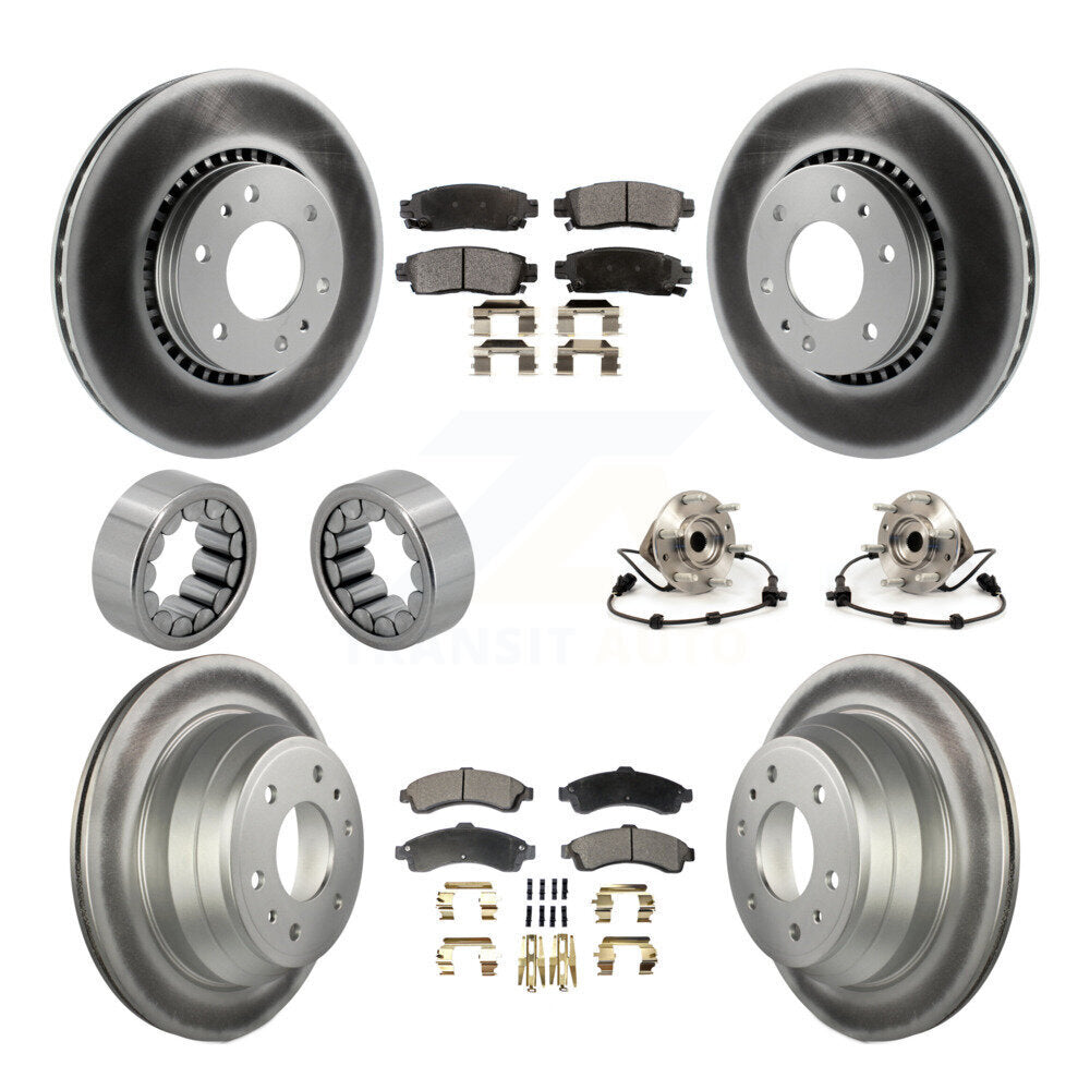 Transit Auto KBB-112956 Wheel Bearing and Hub Assembly for 2002-2006 Isuzu Ascender, GMC Envoy, Saab 9-7x & more - Front and Rear product image