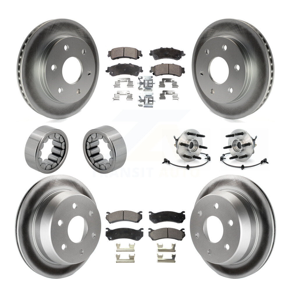 Transit Auto KBB-112958 Wheel Bearing and Hub Assembly for 1999-2000 Chevrolet Silverado 1500, GMC Sierra 1500 - Front and Rear product image