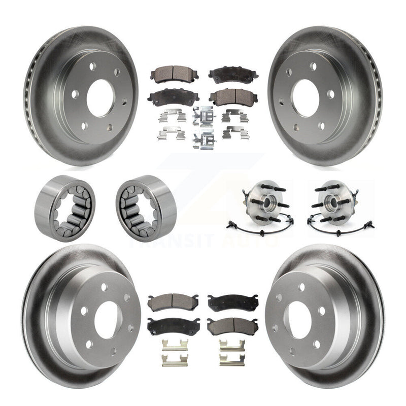 Transit Auto KBB-112958 Wheel Bearing and Hub Assembly for 1999-2000 Chevrolet Silverado 1500, GMC Sierra 1500 - Front and Rear product image