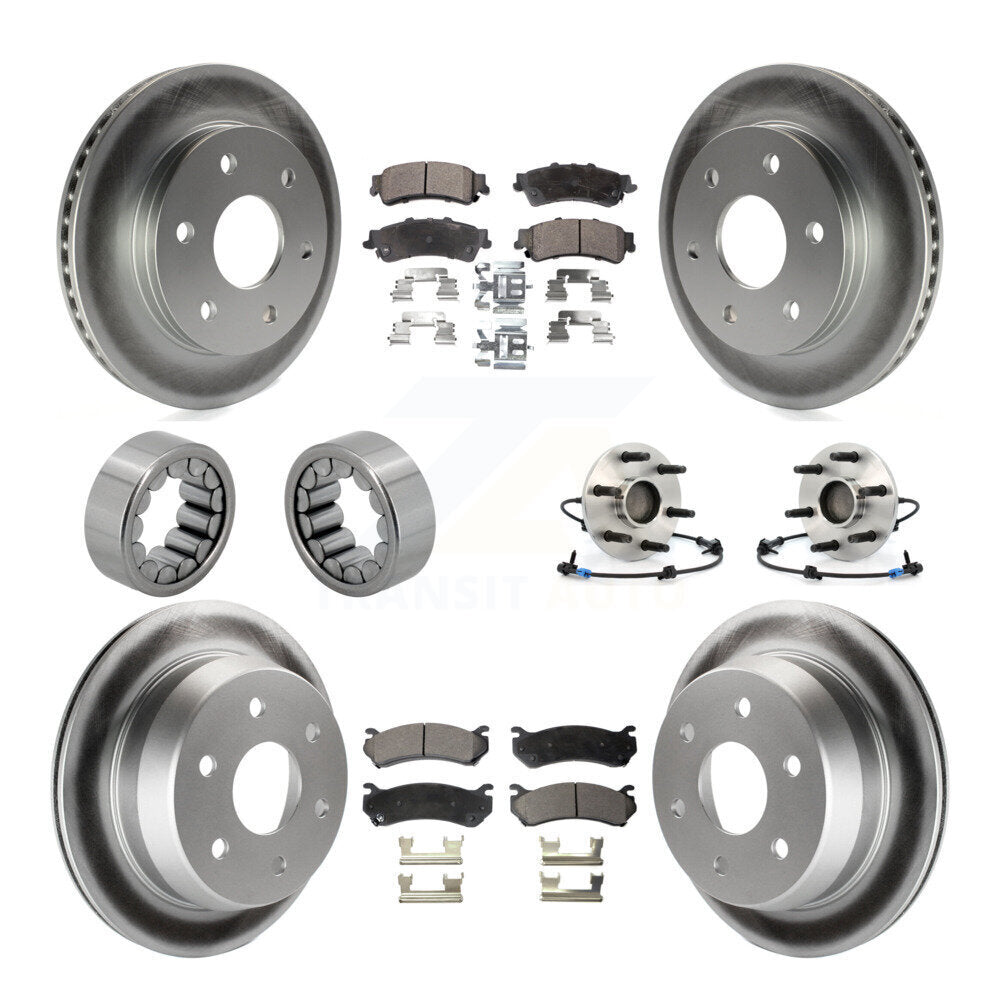 Transit Auto KBB-112965 Wheel Bearing and Hub Assembly for 1999-2000 Chevrolet Silverado 1500, GMC Sierra 1500 - Front and Rear product image