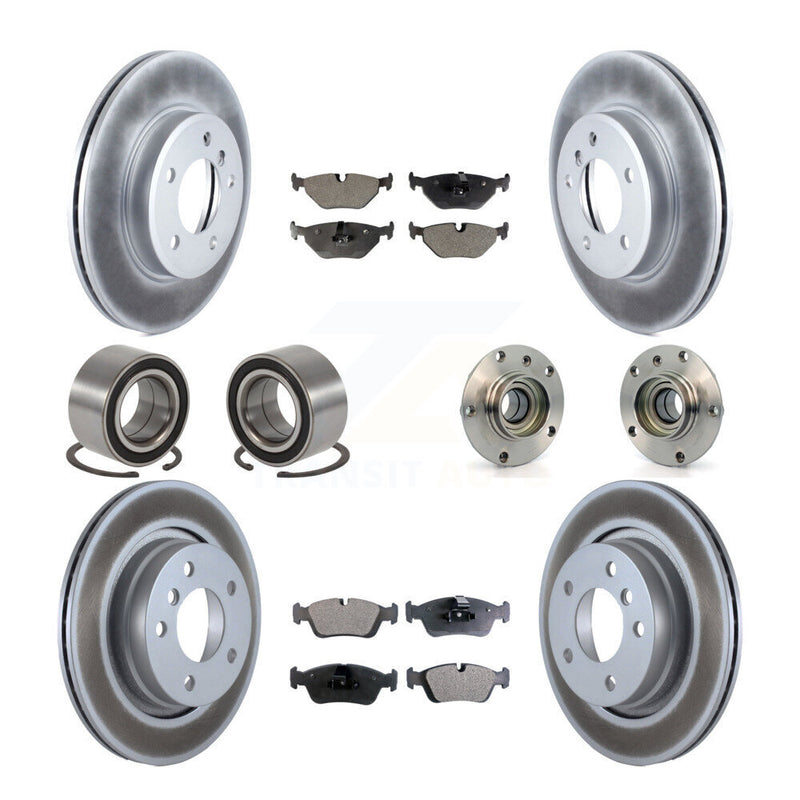 Transit Auto KBB-112989 Wheel Bearing and Hub Assembly for 1998-2005 BMW 325Ci, BMW 325i, BMW 323Ci & more - Front and Rear product image