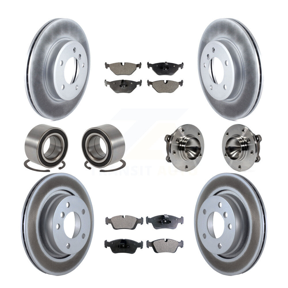 Transit Auto KBB-112990 Wheel Bearing and Hub Assembly for 2006 BMW 325Ci - Front and Rear product image