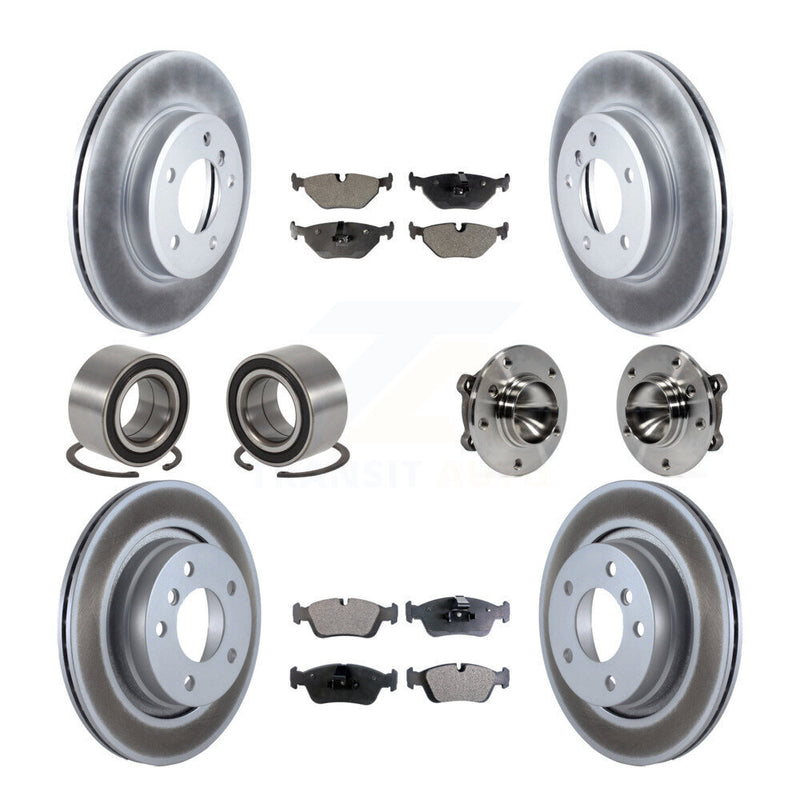 Transit Auto KBB-112990 Wheel Bearing and Hub Assembly for 2006 BMW 325Ci - Front and Rear product image