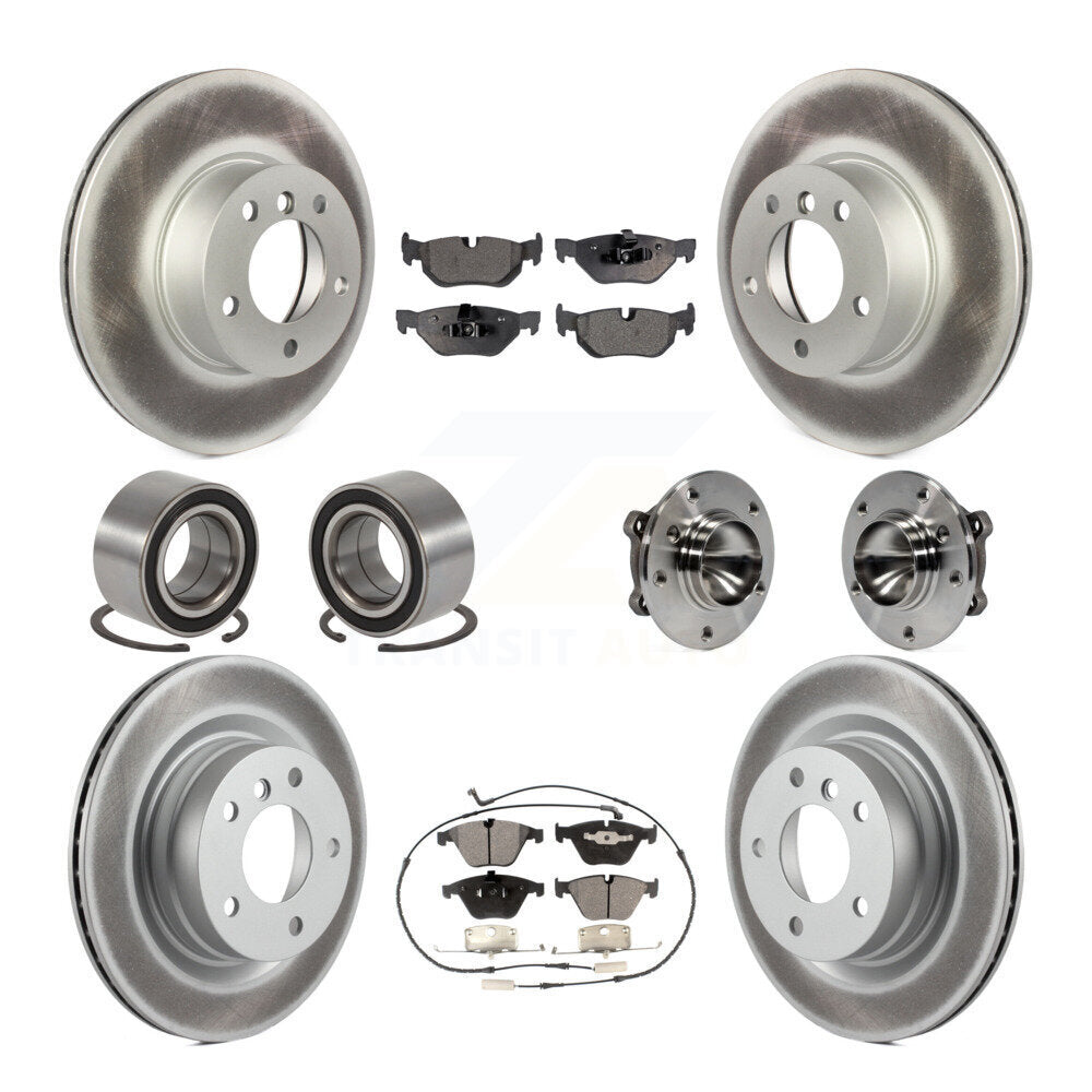Transit Auto KBB-112996 Wheel Bearing and Hub Assembly for 2008-2012 BMW 328i, BMW 323i - Front and Rear product image