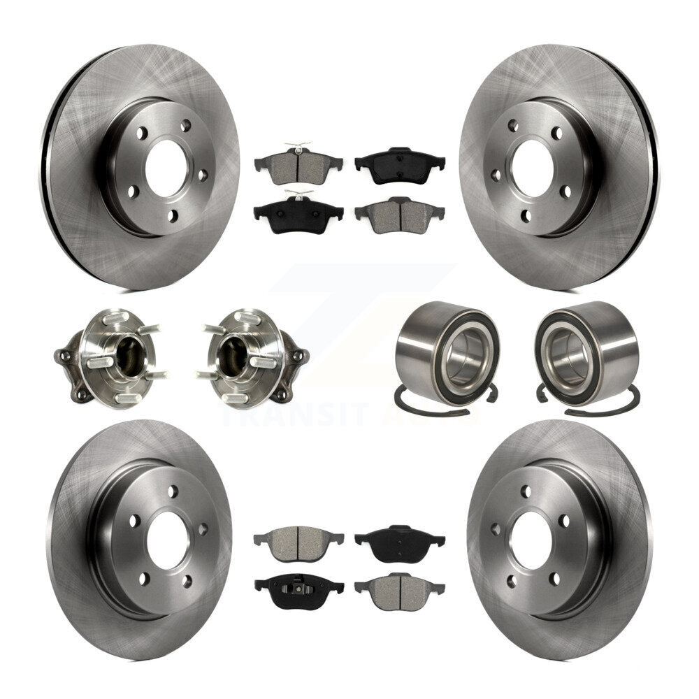 Transit Auto KBB-113142 Wheel Bearing for 2012-2018 Ford Focus - Front and Rear product image