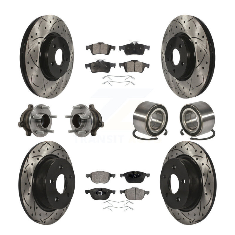 Transit Auto KBB-113177 Wheel Bearing for 2014 Ford Transit Connect - Front and Rear product image