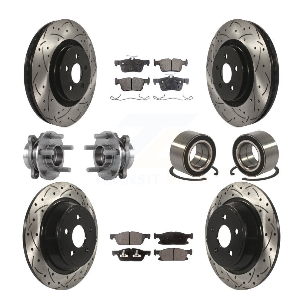 Transit Auto KBB-113180 Wheel Bearing for 2015 Ford Edge - Front and Rear product image