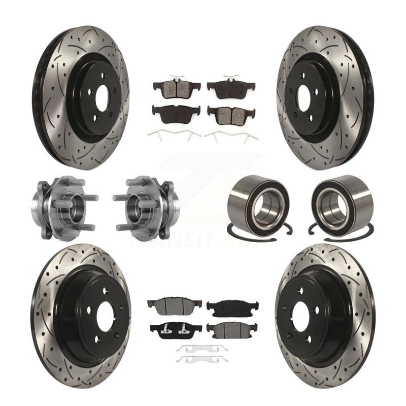 Transit Auto KBB-113189 Wheel Bearing for 2015 Ford Edge - Front and Rear product image