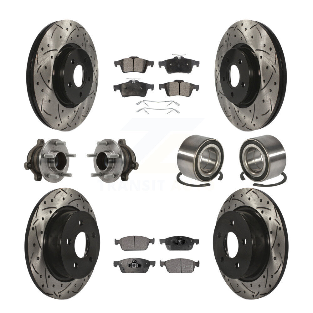 Transit Auto KBB-113199 Wheel Bearing for 2014-2018 Ford Transit Connect - Front and Rear product image