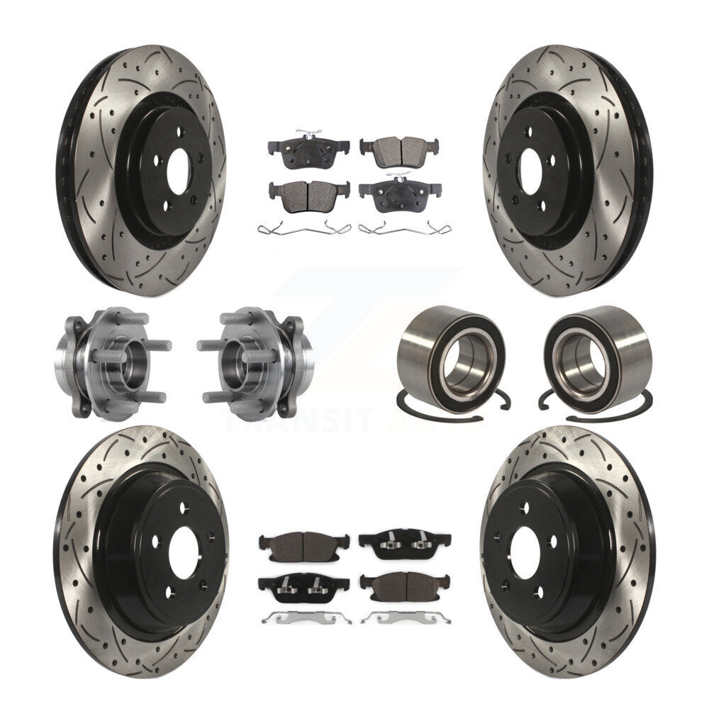 Transit Auto KBB-113201 Wheel Bearing for 2015 Ford Edge - Front and Rear product image