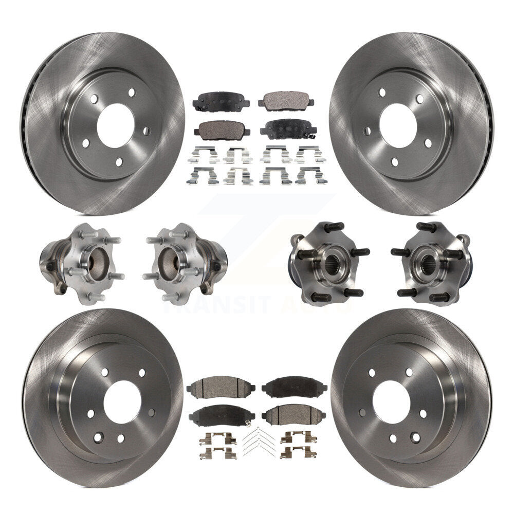 Transit Auto KBB-113323 Wheel Bearing and Hub Assembly for 2013-2014 Nissan LEAF - Front and Rear product image