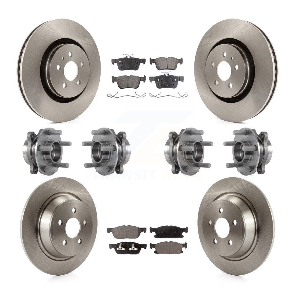 Transit Auto KBB-113345 Wheel Bearing and Hub Assembly for 2015-2023 Lincoln Nautilus, Lincoln MKX, Ford Edge - Front and Rear product image