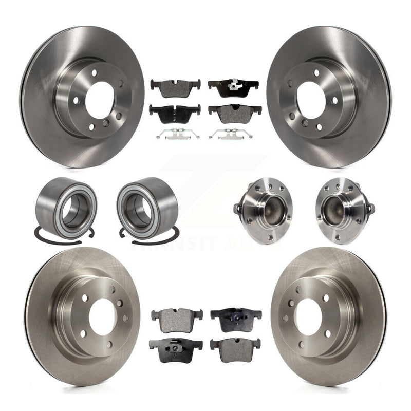 Transit Auto KBB-113355 Wheel Bearing and Hub Assembly for 2013-2018 BMW 328d, BMW 320i - Front and Rear product image