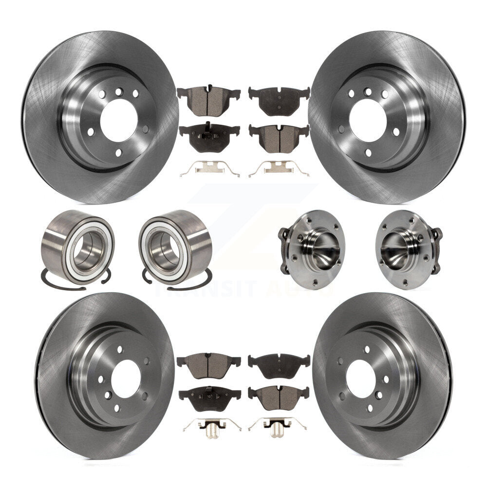 Transit Auto KBB-113371 Wheel Bearing and Hub Assembly for 2006 BMW 330i - Front and Rear product image