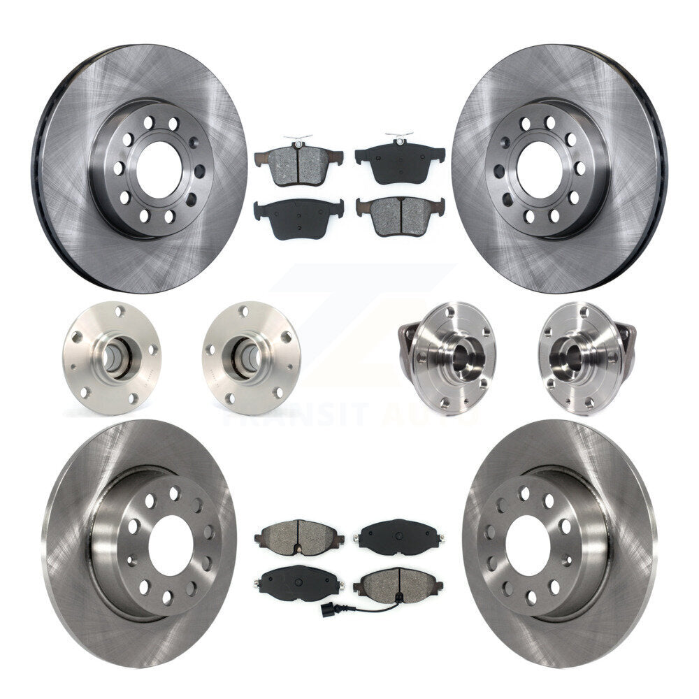 Transit Auto KBB-113383 Wheel Bearing and Hub Assembly for 2016 Audi A3 - Front and Rear product image